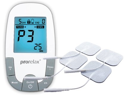 Elektrostimulátor prorelax TENS + EMS Super Duo Machine