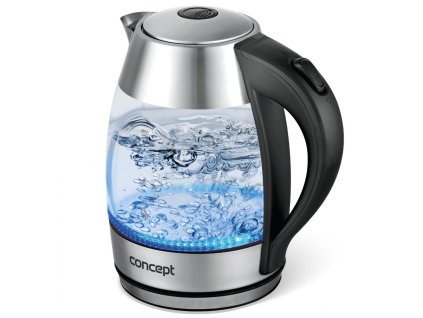 Rychlovarná konvice Concept RK4070 / nerez / sklo