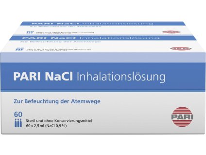 Inhalační sada PARI NaCl 120x 2,5 ml