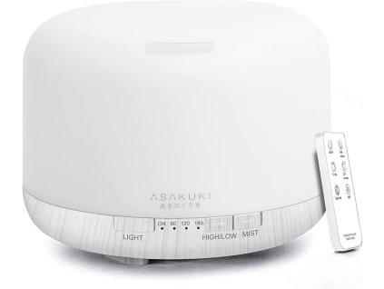 Aróma difuzér Asakuki 500 ml - biely