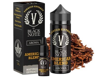 Náplň do e-cigariet V by Black Note Aroma American Blend 10 ml