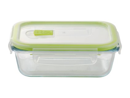 San Ignacio Hermetická dóza na potraviny 640 ml / Transparentná / Zelená