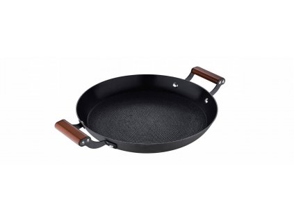 Panvica Masterpro Paella ODIN, nepriľnavý povrch, Ø 32 cm / čierna