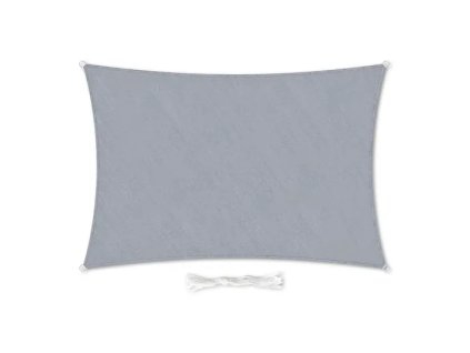 Blumfeldt markíza 3 x 5 m / svetlosivá