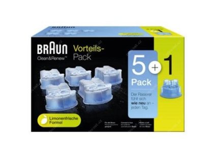 Čistiaca kazeta pre holiace strojčeky Braun CCR5+1