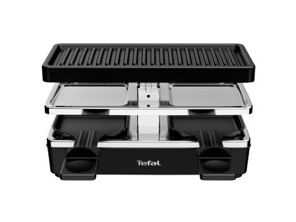 Gril Tefal RE 2308 Plug & Share Raclette / čierny