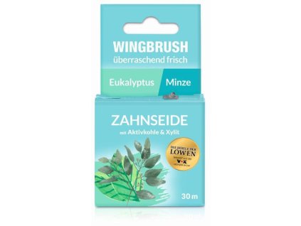 WINGBRUSH - medzizubná niť - eukalyptus a mäta