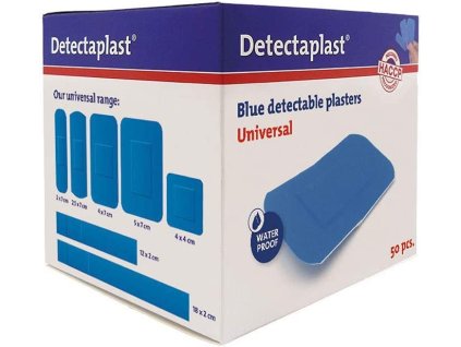 Univerzálna vodotesná náplasť Detectaplast /5,0 x 7,2 cm / 50 kusov