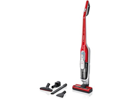 Akumulátorový vysávač Bosch BBH7PET / červený