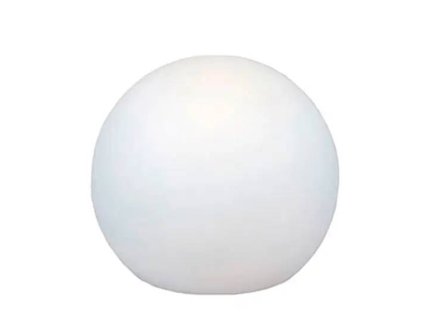 LED stojacia lampa BULY sphere Ø 30 cm / biela