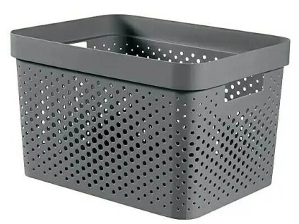 Úložný box Curver Infinity / sivá