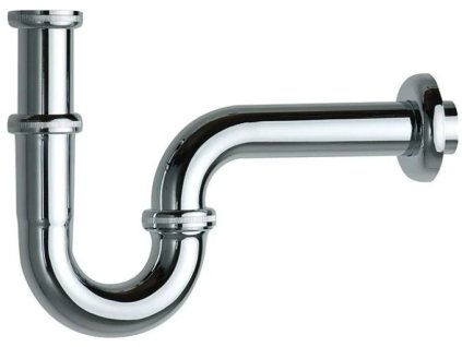 Potrubný sifón, odtok z umývadla 11/4" x 32 mm / chróm