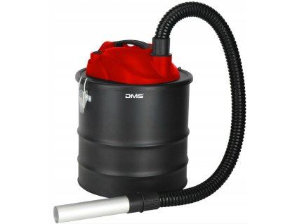 Vysávač popola DMS Germany AS-1200R / 20 l / 1200 W / červená