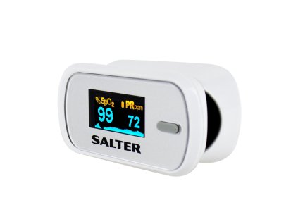 Pulzný prstový oxymeter Salter PX-100-EU / biely