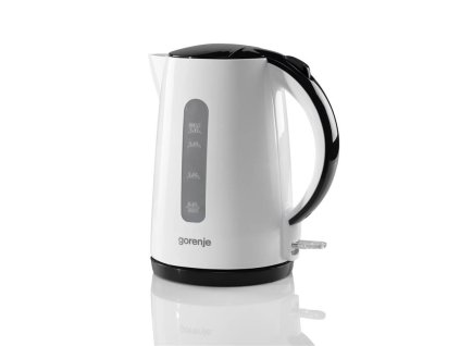 Rýchlovarná kanvica Gorenje Čiernobiela / 1,7 l / 2200 W / K17PLBW / čierna/biela