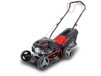 Multifunkčná benzínová kosačka 5 v 1 Scheppach MP 132-42 / 2,5 KW / čierna / červená