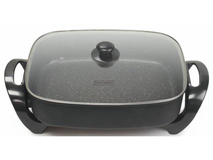 Elektrická panvica Royalty Line ES-1500-11-2 / 8 l / 1500 W / čierna