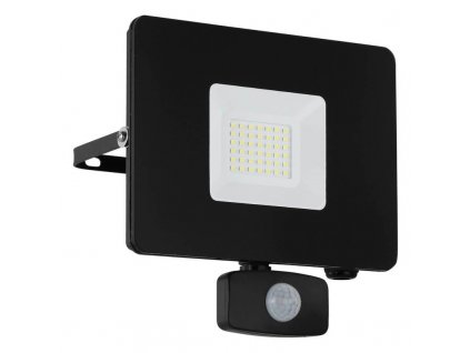 Vonkajší LED reflektor Eglo 97462 / senzor pohybu / 30 W / IP44 / čierny
