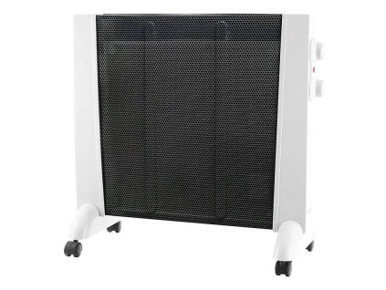 Závesný konvektor s termostatom / 1200 W / 3 stupne ohrevu / do 12 m2 / biela/čierna