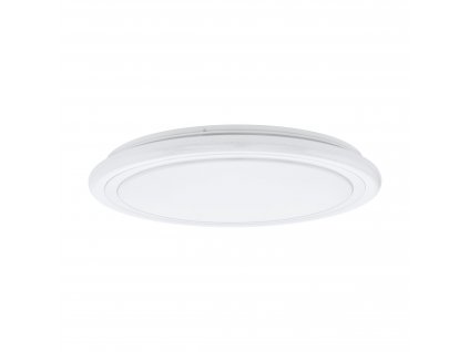 Okrúhle stropné svietidlo LED Eglo Lipari / Ø 60 cm / farby RGB / diaľkové ovládanie / biela