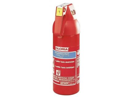 Penový hasiaci prístroj Gloria / 2 l / DIN EN 3 / 0 °C - 60 °C / A - tuhé látky / B - kvapaliny / dusík / červená farba