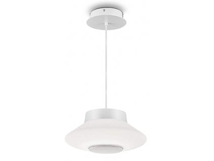 Stropné LED svietidlo s reproduktorom Horevo / Ø 30 cm / 30 W / farby RGB / biela