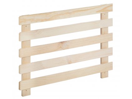 Nástenný držiak na police Tetris / 90 x 65 x 9 cm / borovicové drevo