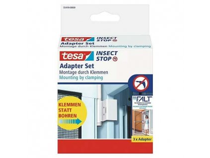 Tesa Insect Stop FOLD Door Adapter / 3 ks / biely
