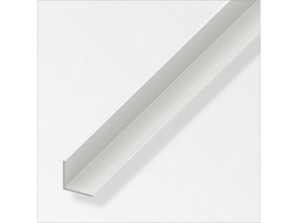 Krycia lišta Alberts L PVC profil 25 x 25 mm / 1 m / biela