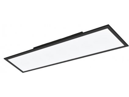 Stropný LED panel Eglo SALOBRENA-C / 120 x 30 cm / 230 V / 34 W / plast / hliník / čierna