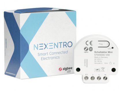 Nexentro Zigbee Mini switch / sieť / biela