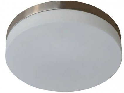 Okrúhle stropné svietidlo / 40 W / 3 žiarovky / Ø 30 cm / E27 / biela