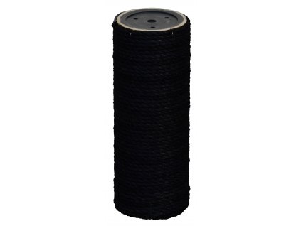 Náhradný stĺpik na škrabadlo pre mačky EmaHome / 20 x 80 cm / sisalové lano / čierna