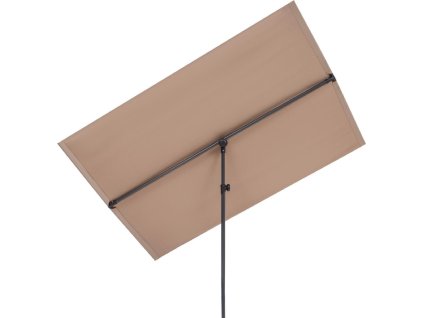 Flexibilný dáždnik Blumfeldt Flex-Shade XL / 150 x 210 cm / PE / hnedý