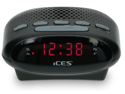 Rádiobudík Lenco Ices ICR-210 / FM tuner / čierny