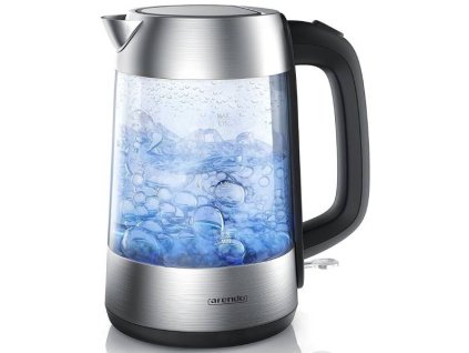 Rýchlovarná kanvica Arendo Primewater 1,7 l / 2200 W / nerezová oceľ / sklo