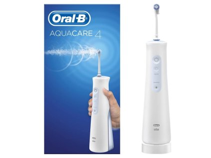 Ústna sprcha Oral-B Aquacare 4 / 2 úrovne tlaku / 200 ml / biela