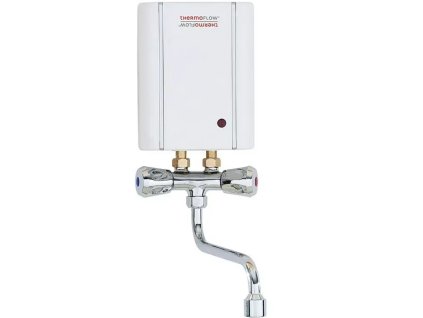 Malý prietokový ohrievač vody Thermoflow Elex 3,5 / 3500 W / 2 l/min. pri 25 °C / biely