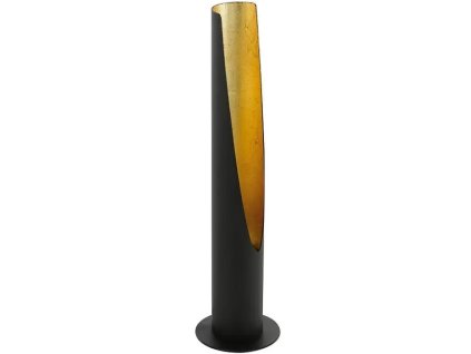 Dizajnová LED stojacia lampa Eglo Barbotto 97583 / 5 W / oceľ / čierna/zlatá