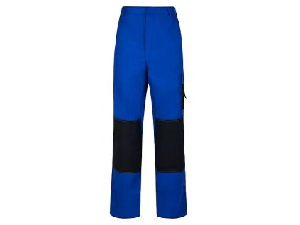 Pracovné nohavice / veľkosť. M / 65 % polyester / 35 % bavlna / 230 g/m2 / modrá/čierna