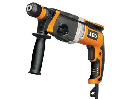 Kombinované vŕtacie kladivo AEG Powertools KH 28 Super XE / 5000 ot. / 1010 W / 2,8 J / SDS Plus / čierna/oranžová