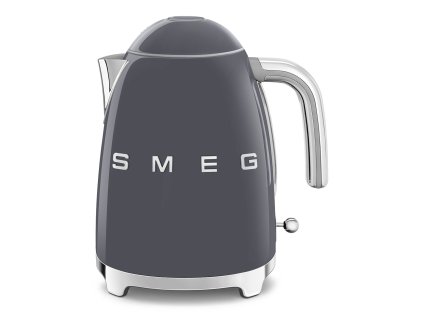 Čajník Smeg 50. rokov KLF03GREU / 2400 W / 1,7 l / sivý