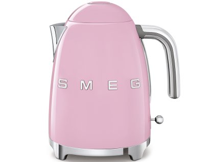 Čajník Smeg 50. rokov KLF03PKEU / 2400 W / 1,7 l / ružový