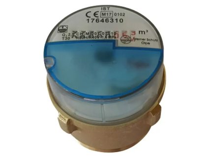 Vodomerná kapsula Insanpro / Qn 2,5 m³/h / studená / do 40 °C / modrá