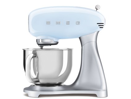 Kuchynský robot Smeg v štýle 50. rokov SMF02PBEU / 800 W / 4,8 l / pastelová modrá