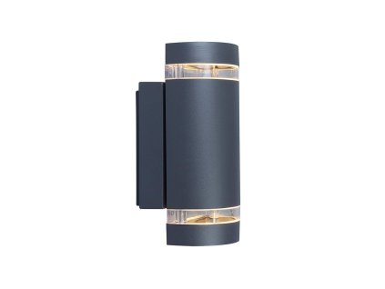 Vonkajšie nástenné svietidlo Lutec Focus / 35 W / 24,5 x 12 x 11,5 cm / IP44 / antracit