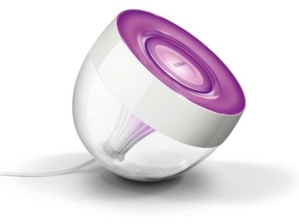 Stolná lampa Philips Hue Iris LED / RGB / Bluetooth / 570 lm / biela/jasná