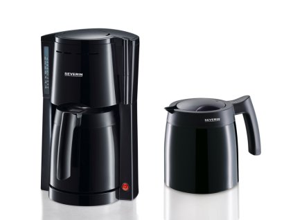 Překapávací kávovar + 2 termokonvice Severin KA 9234 / 800 W / 1 l
