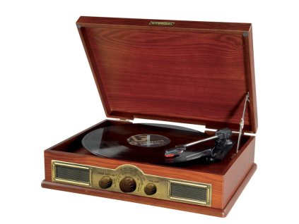 Gramofon Hyundai RT 910RIP RETRO / Třešeň