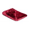 Deka z mikrovlákna / 150 x 200 cm / 300 g/m2 / 100% polyester / bordová